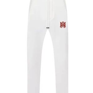 AMIRI UNISEX MA LOGO SWEATPANTS WHITE / RED
SIZE XS Orig: $750